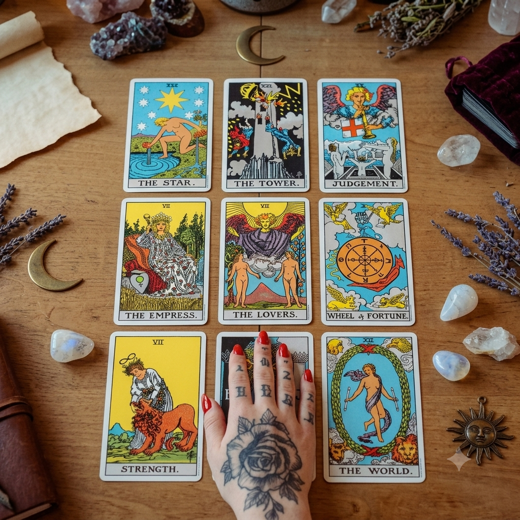 Three row reading
