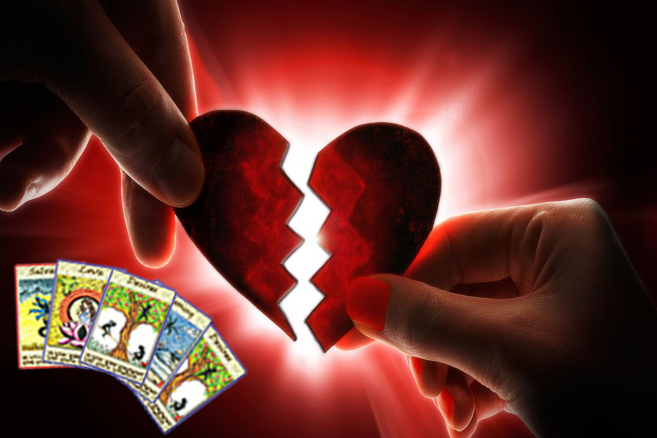 Use Tarot to overcome heartbreak