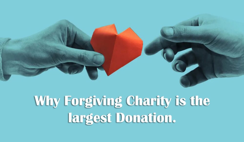 forgiving charity