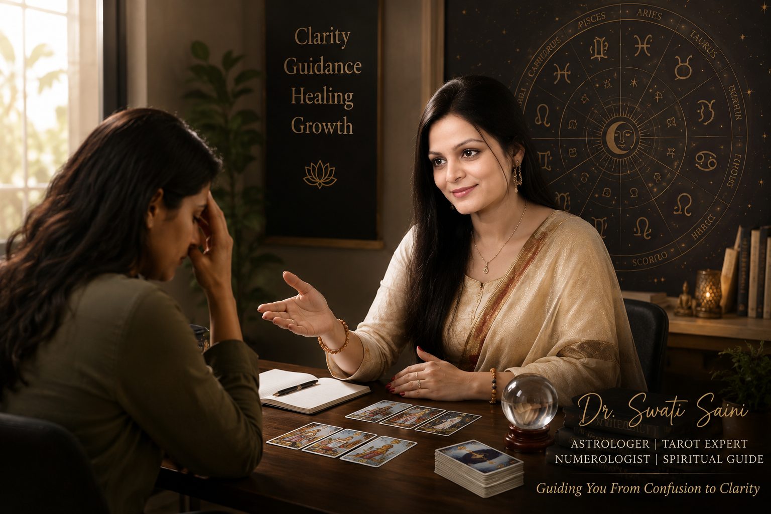Spiritual consultation and guidance session